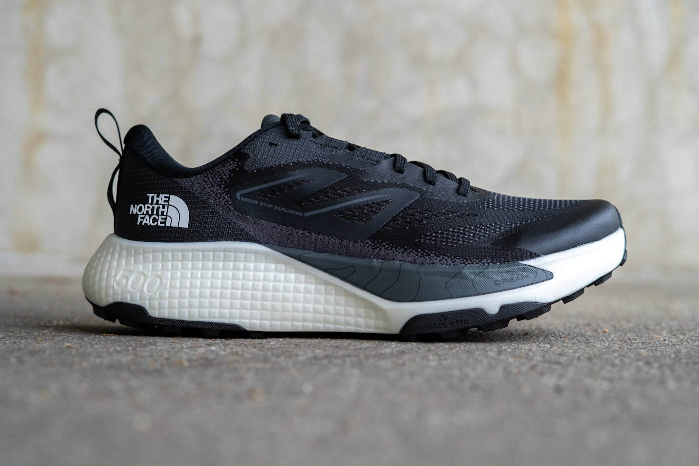 The North Face Altamesa 500 – komfortabler Allround-Trailrunning-Schuh in Seitenansicht