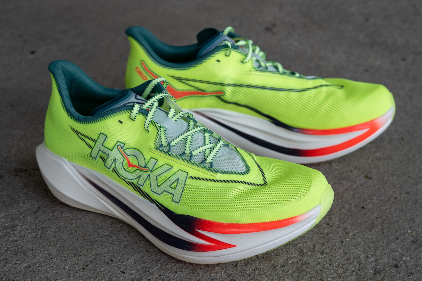 Leno-Mesh Obermaterial des HOKA Cielo X1 3.0 im Detail