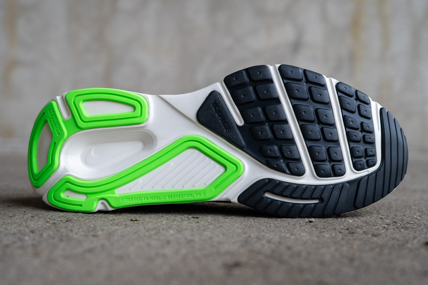 Nike Structure Plus Außensohle mit Waffelprofil für Grip