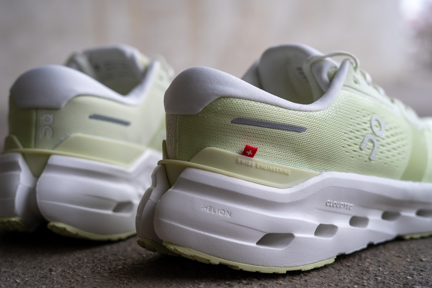 Fersenkonstruktion mit Clip beim On Cloudrunner 3