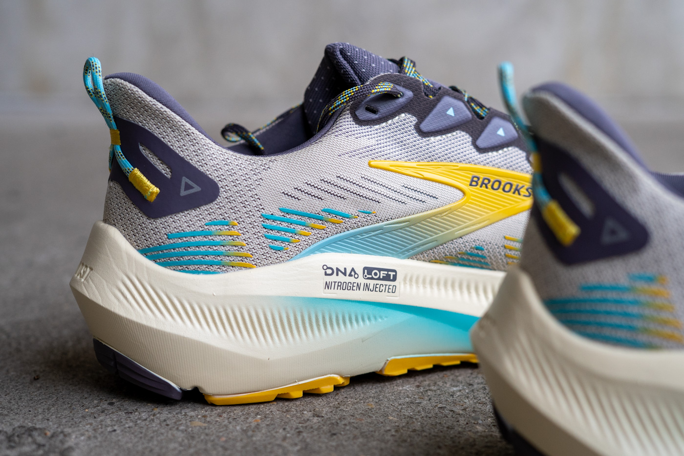 Brooks Ghost Trail DNA-Loft-v3-Mittelsohle Detailansicht