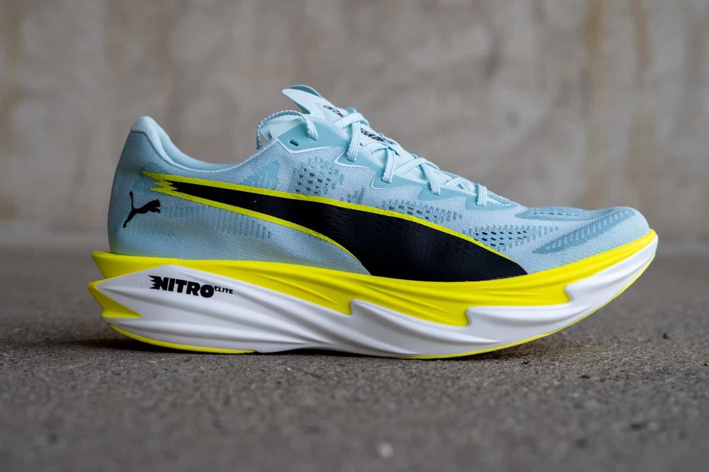 Puma Deviate Nitro Elite 4 seitliche Ansicht Carbon-Racer 2026