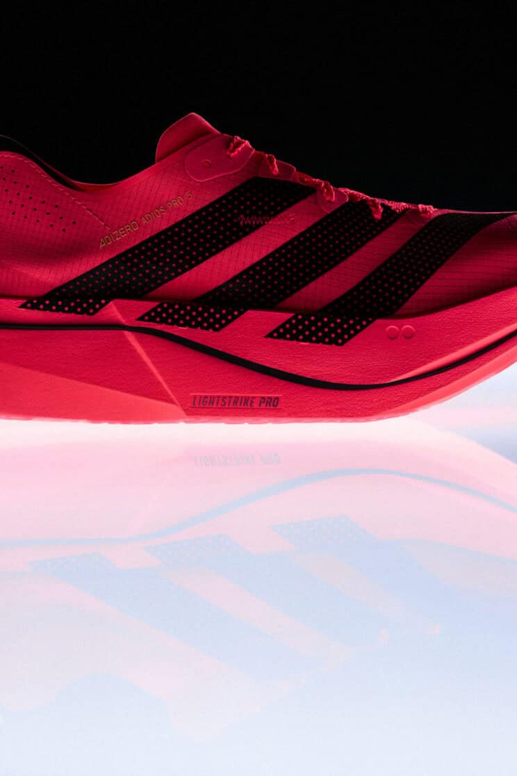 Adidas Adios Pro 5 LIGHTLOCK 2.0 Upper Belüftungszonen Detailansicht