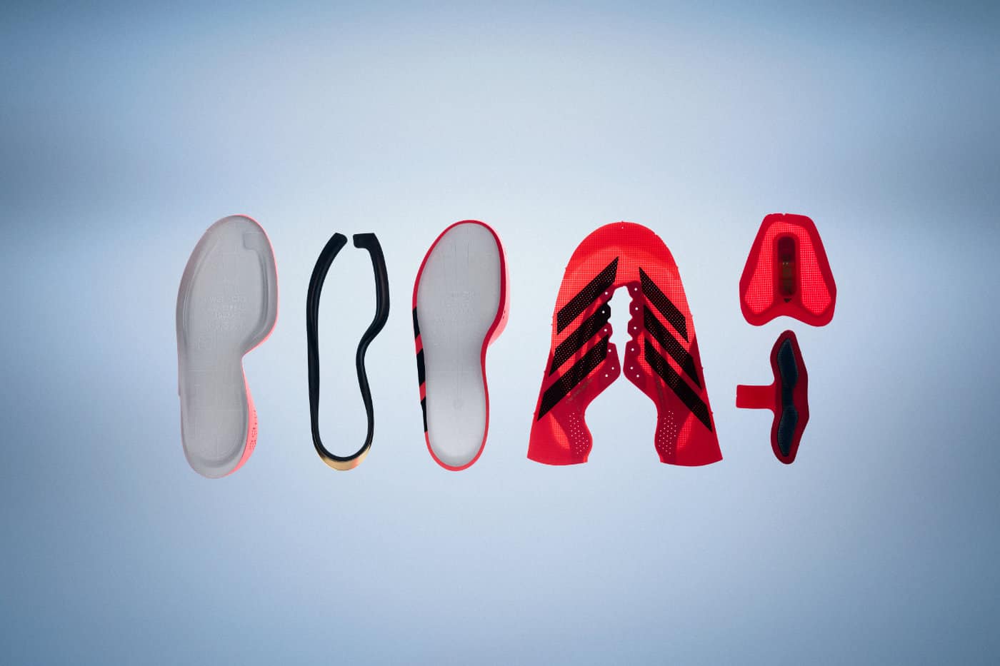Adidas Adios Pro 5 ENERGYRIM-Konstruktion LIGHTSTRIKE PRO Mittelsohle Detail