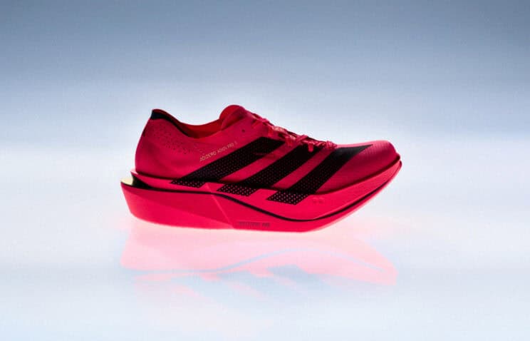 Adidas Adizero Adios Pro 5 seitliche Ansicht Carbon-Racer 2026