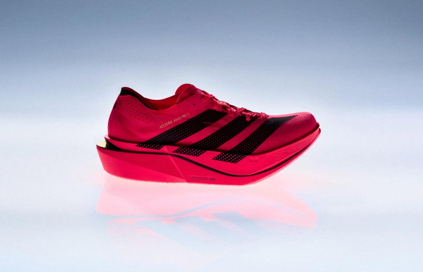 Adidas Adizero Adios Pro 5 seitliche Ansicht Carbon-Racer 2026