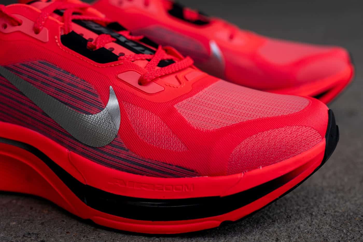 Nike Pegasus Plus 2 Air-Zoom-Kissen Vorfuß ZoomX-Mittelsohle Detail