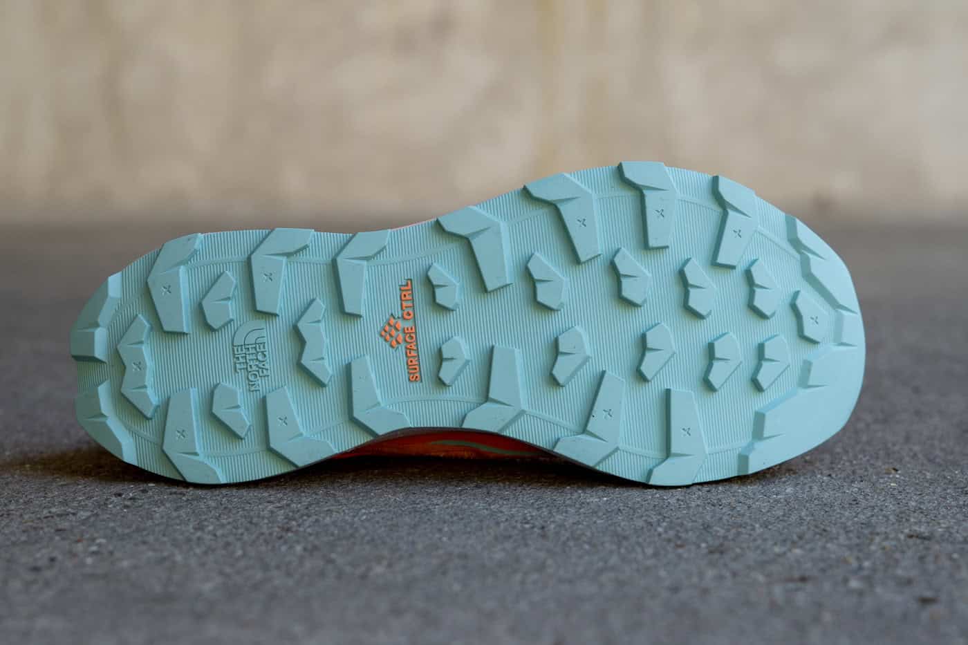 TNF Off-Trail Ultra Surface-Ctrl-Außensohle 5mm Stollen Trailprofil