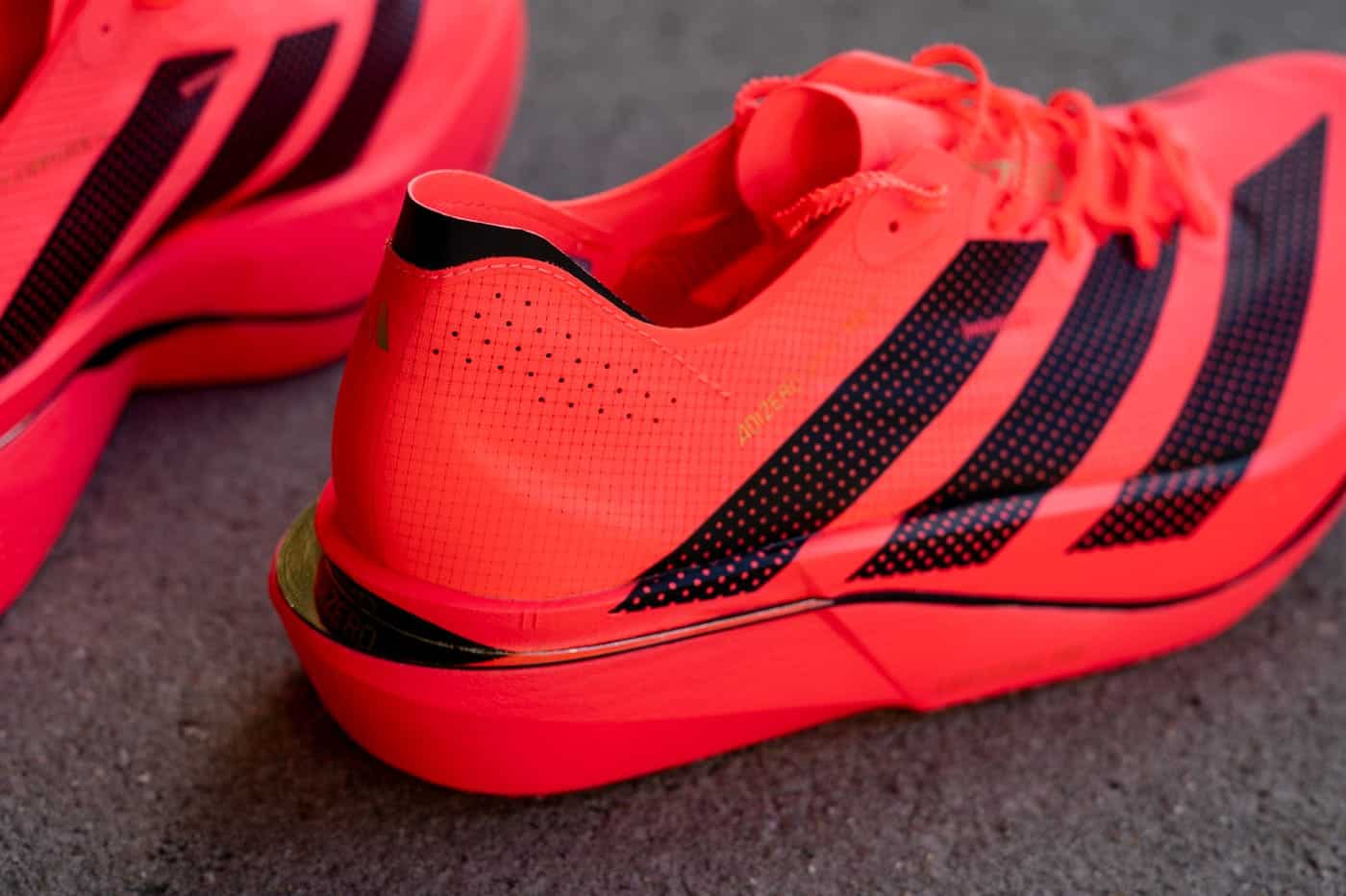 Adidas Adios Pro 5 Energyrim U-Form Lightstrike Pro Doppelschicht Detail