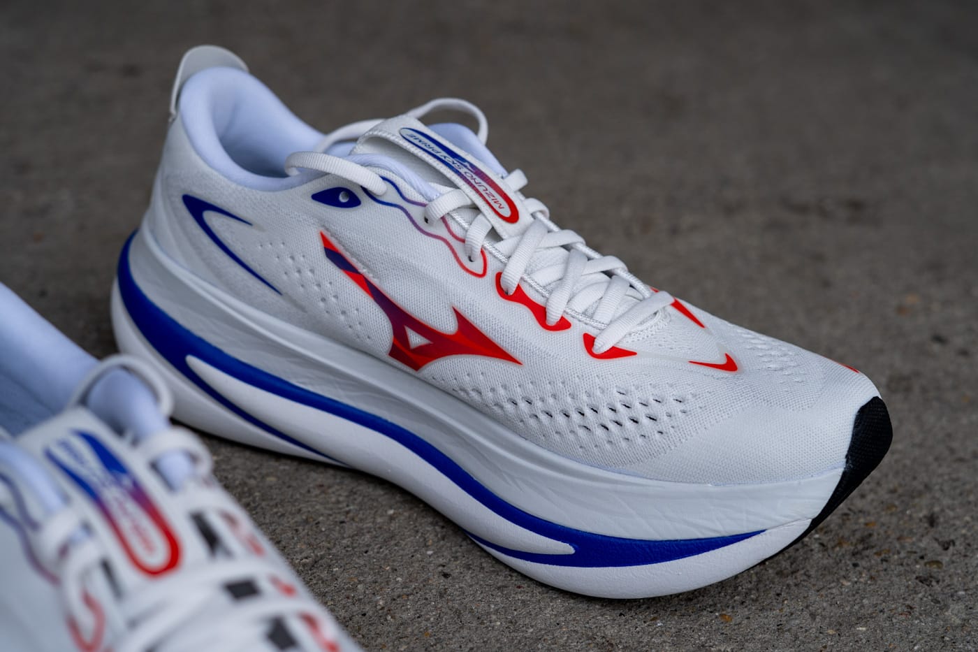 Mizuno Sky Prime Fersenkappe Polsterung Stabilität Detailansicht
