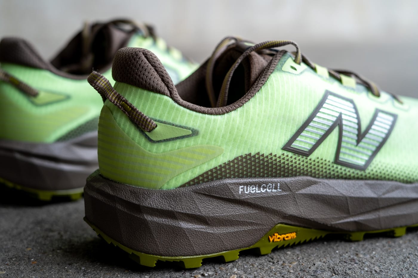 New Balance Rebel Trail FuelCell-Mittelsohle PEBA Geometrie Detail