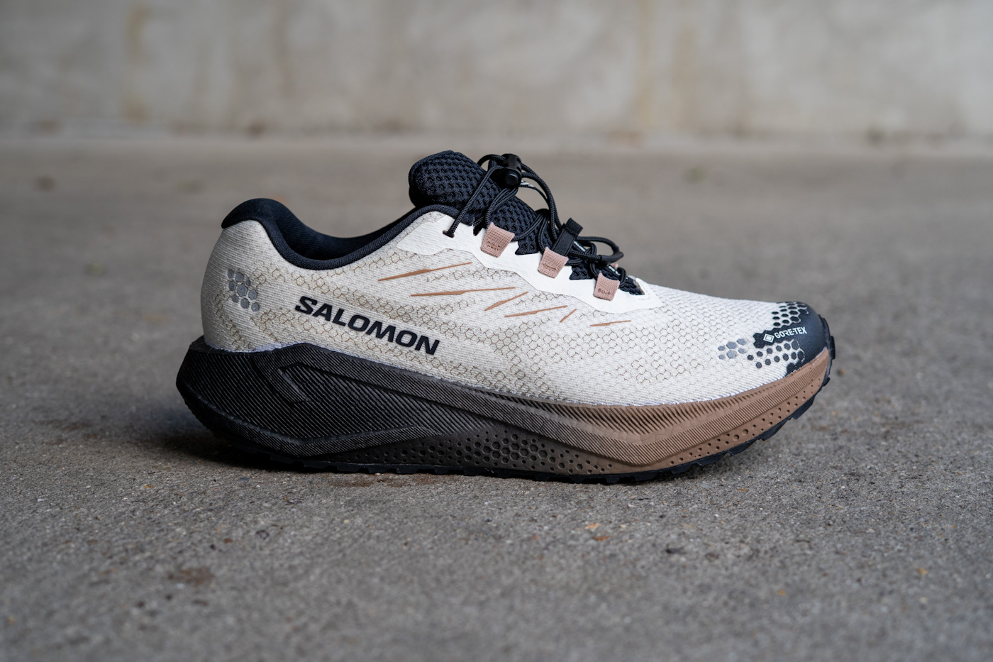 Salomon Aero Blaze 4 GRVL GTX seitliche Ansicht Gravel-Schuh